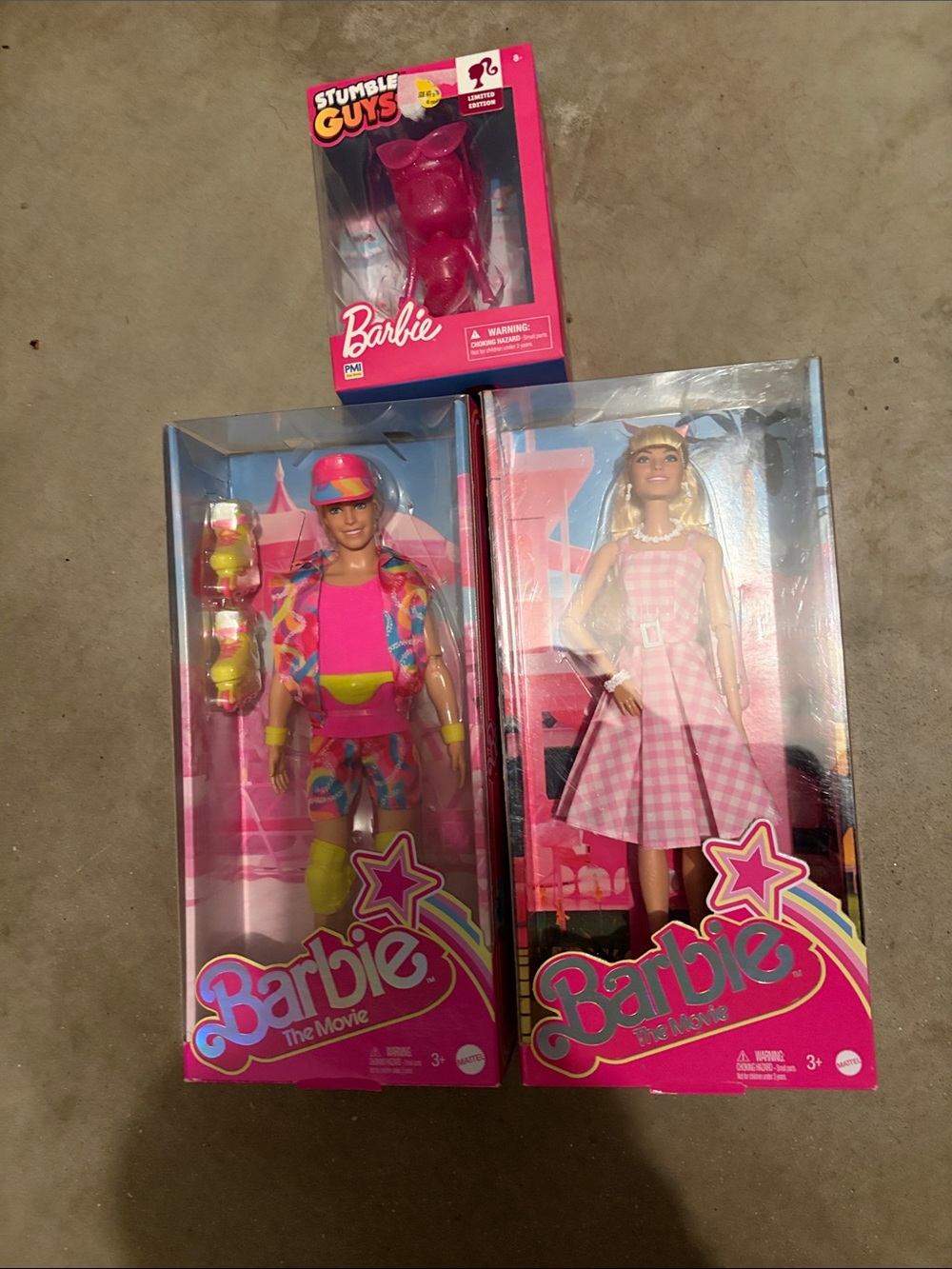 Barbie Movie and Barbie Stuble guy bundle(Read)